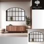 Lustro okno loft ze szprosami MDF - REBEKA - kolor ramy do wyboru